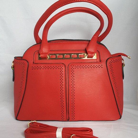 Handbags - FAUX LEATHER CROSSBODY PURSE